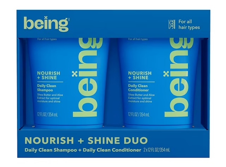 Being NOURISH + SHINE Shampoo & Conditioner Duo