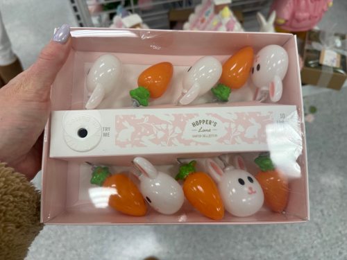 carrot and bunny garland