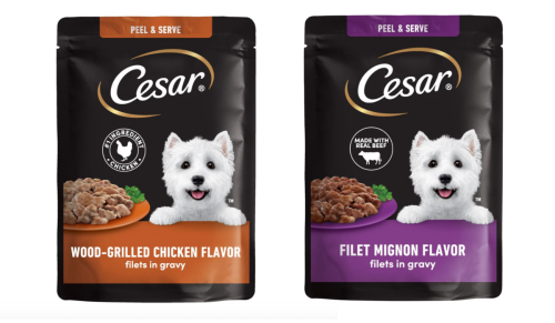 Cesar wet dog food