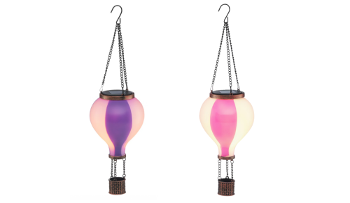 hot air balloon outdoor lights