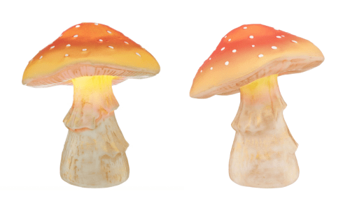 outdoor mushroom decor