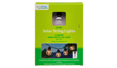 solar string lights