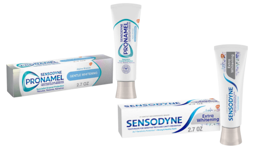 Sensodyne toothpastes