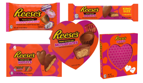 Reeses Valentine's candies