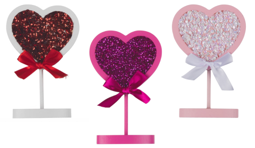 Valentine's Day heart decorations
