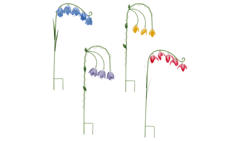 tulip lawn stakes