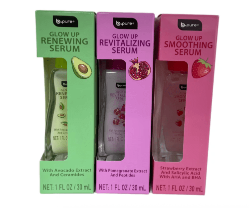 Dollar Tree fruit skincare serums