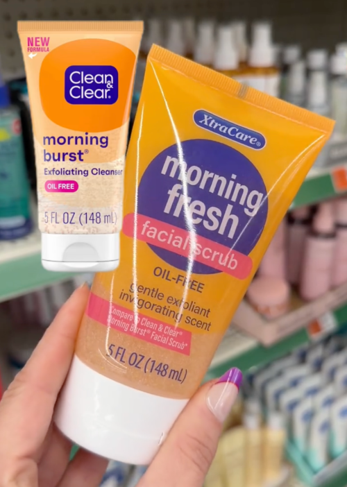 morning fresh facial scrub