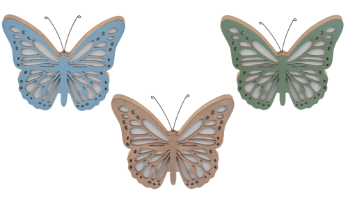 tabletop butterfly decor