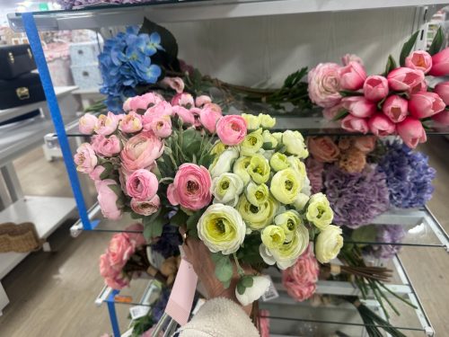 faux flowers