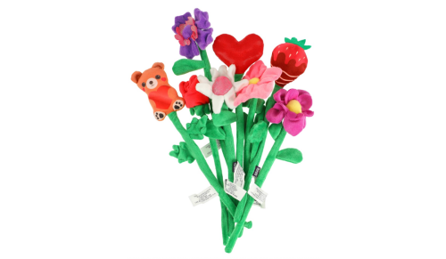 plush flower bouquet