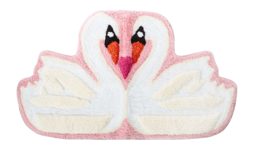 swan rug