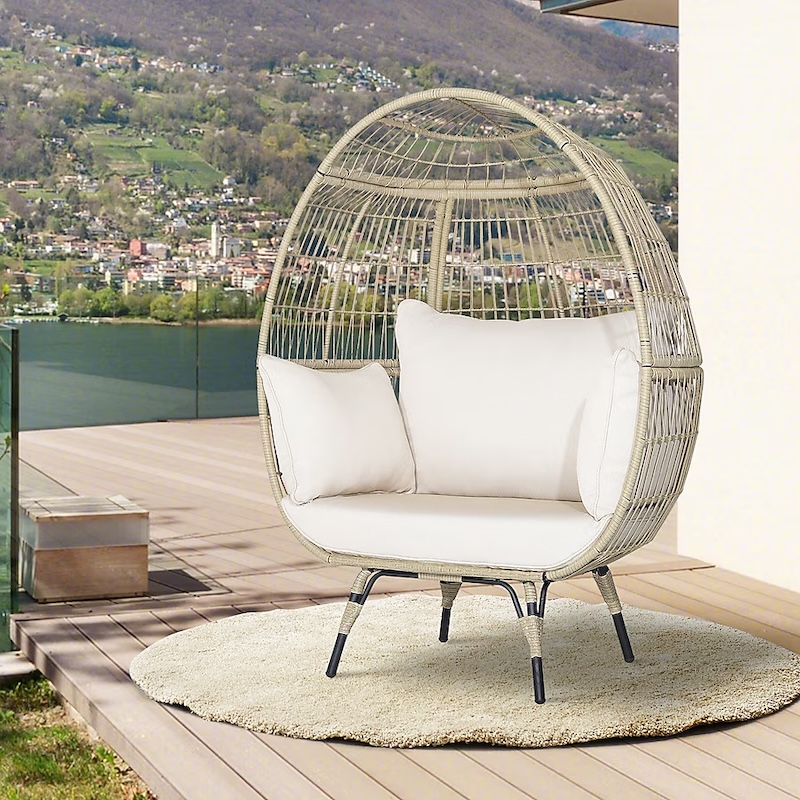 Forclover Outdoor Lounge Chair Egg Chair