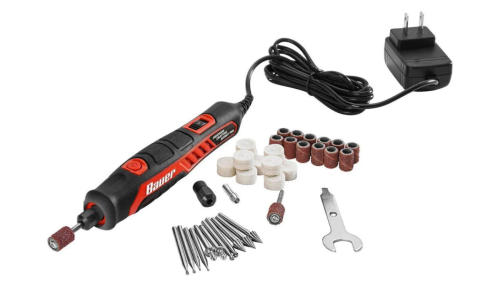 Bauer 36-Piece Variable-Speed Precision Crafting Rotary Tool Kit