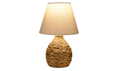 rattan table lamp
