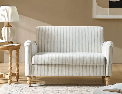 cream loveseat