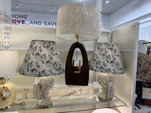 morris and co and modern lamps HomeGoods