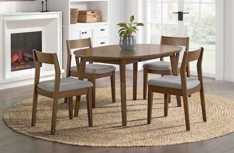 Rayven Dining Table and 4 Chairs