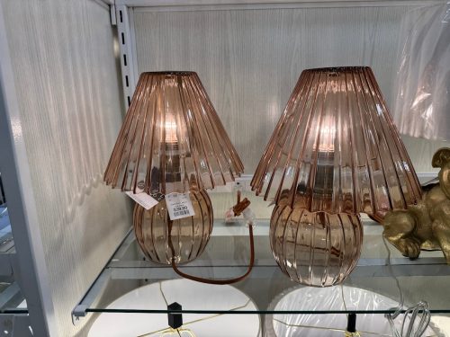 small glass lamps HomeGoods