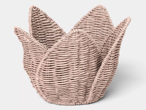 tulip shaped basket
