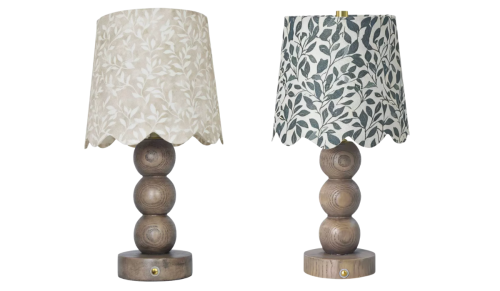 small table lamps with floral shades