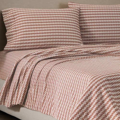 Jeremiah Brent for Target, striped sateen sheets