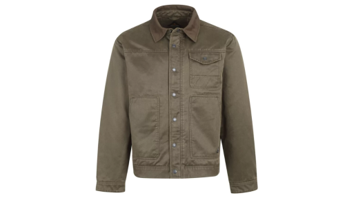 olive green men's jacket