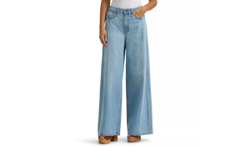 wide-leg jeans