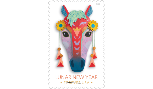 Lunar New Year 2026 stamp