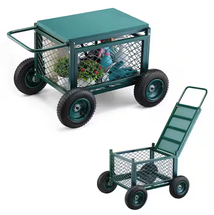 Vevor Rolling Garden Cart