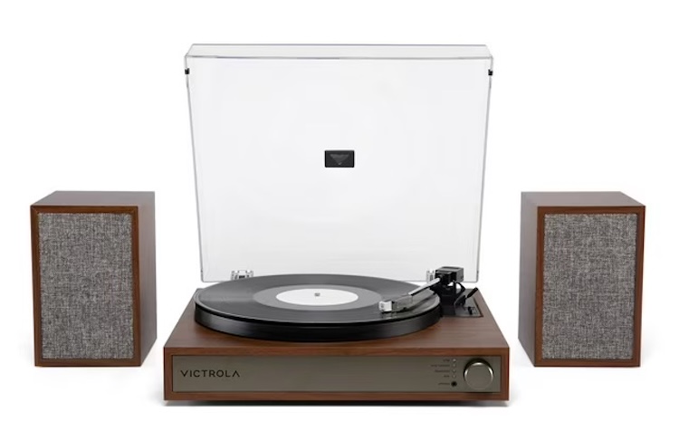 Victrola Harmony Bluetooth Turntable System with Speakers