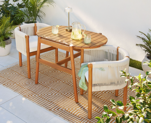 nesting outdoor dining set