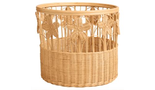 spring rattan basket