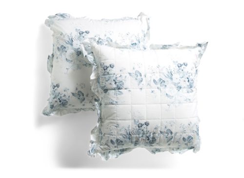 CABBAGES & ROSES 2pk 200tc Pillows