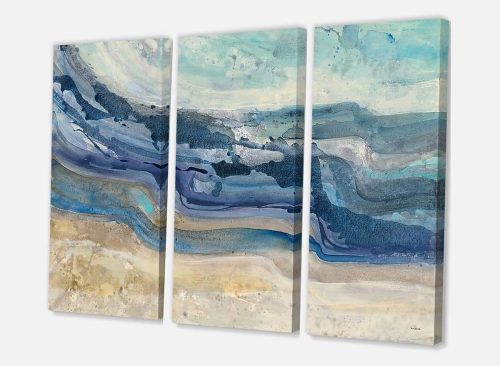 Designart 40-Inches H x 60-Inches W Coastal Canvas Print
