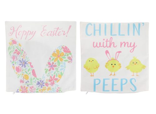 Easter-Themed Printed Pillow Cover