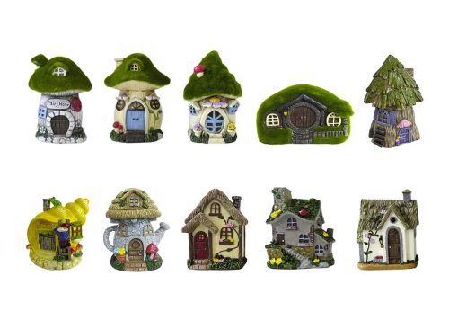 Fairy Garden Miniature Houses, Assorted Houses