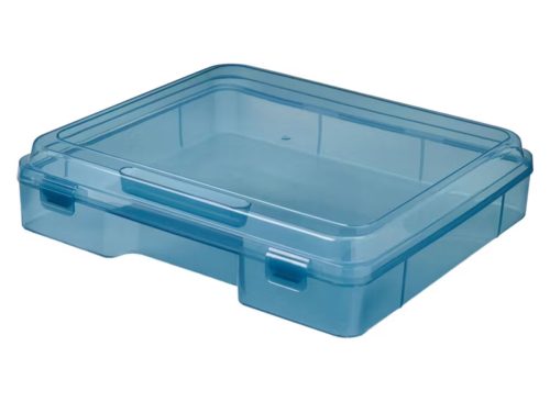 KIRKTON HOUSE 2 Pack Document Storage Boxes, Blue