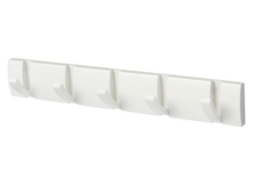 KIRKTON HOUSE Bamboo Retractable Hook Bar, White