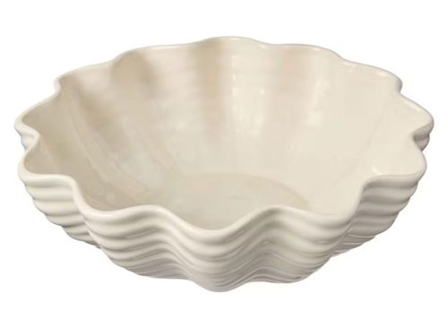 KIRKTON HOUSE Decorative Ceramic Bowl - Scalloped Edge Bowl
