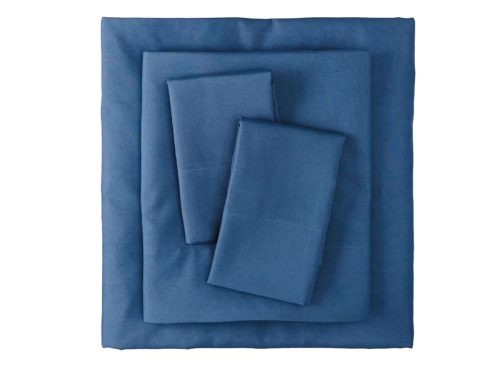 KIRKTON HOUSE King Size Super Soft Sheet Set, Blue