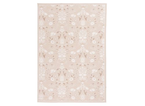 Mainstays Neutral Sculpted Floral Indoor Area Rug, 5'x7'