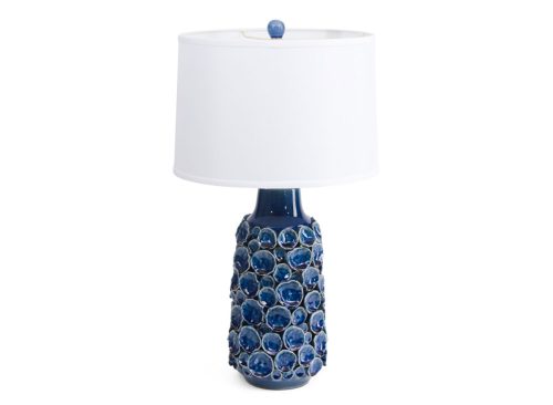 SIMON BLAKE 27in Textured Ceramic Table Lamp
