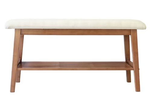 SOHL 2 Tier Bench, Cream