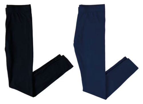 Serra Ladies 2 Pack Soft Leggings - Blue & Black, L