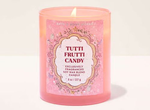 Tutti Frutti Candy Candle