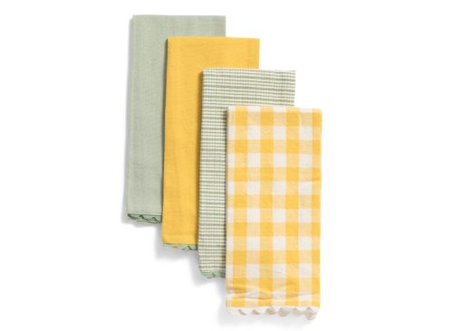 WONDER DWELLERY 4pk Woven Kitchen Towels
