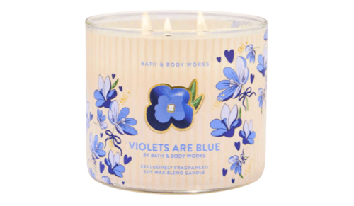 Violets Are Blue 3-Wick Candle