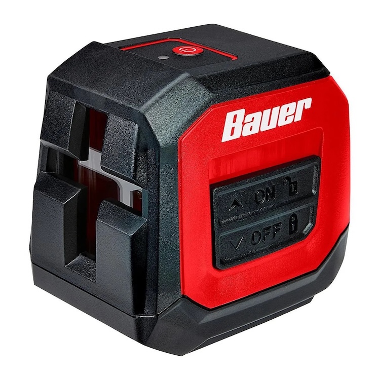 Bauer Self-Leveling Cross-Line Laser Level