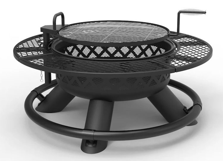 BIG HORN 47 in. Ranch Wood-Burning Fire Pit